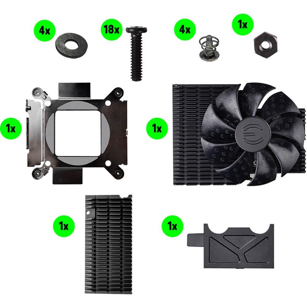 EVGA HYBRID Kit for EVGA GeForce RTX 2080 Ti XC XC2 FE GPUs