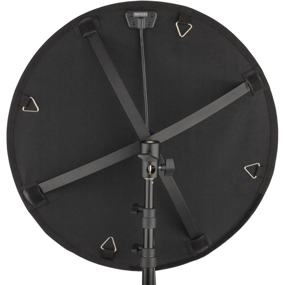 Genaray PortaSun Round Flexible Bi-Color LED Light with Softbox and Grid