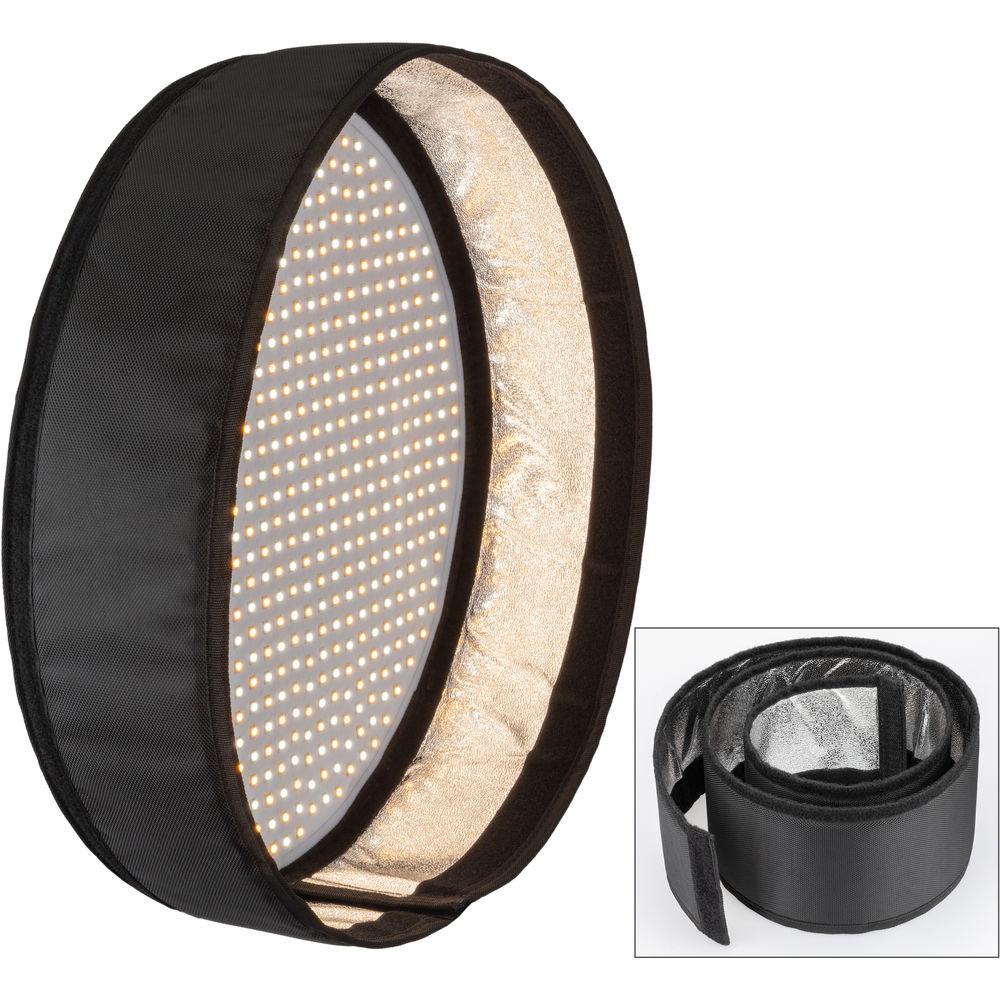 Genaray PortaSun Round Flexible Bi-Color LED Light with Softbox and Grid