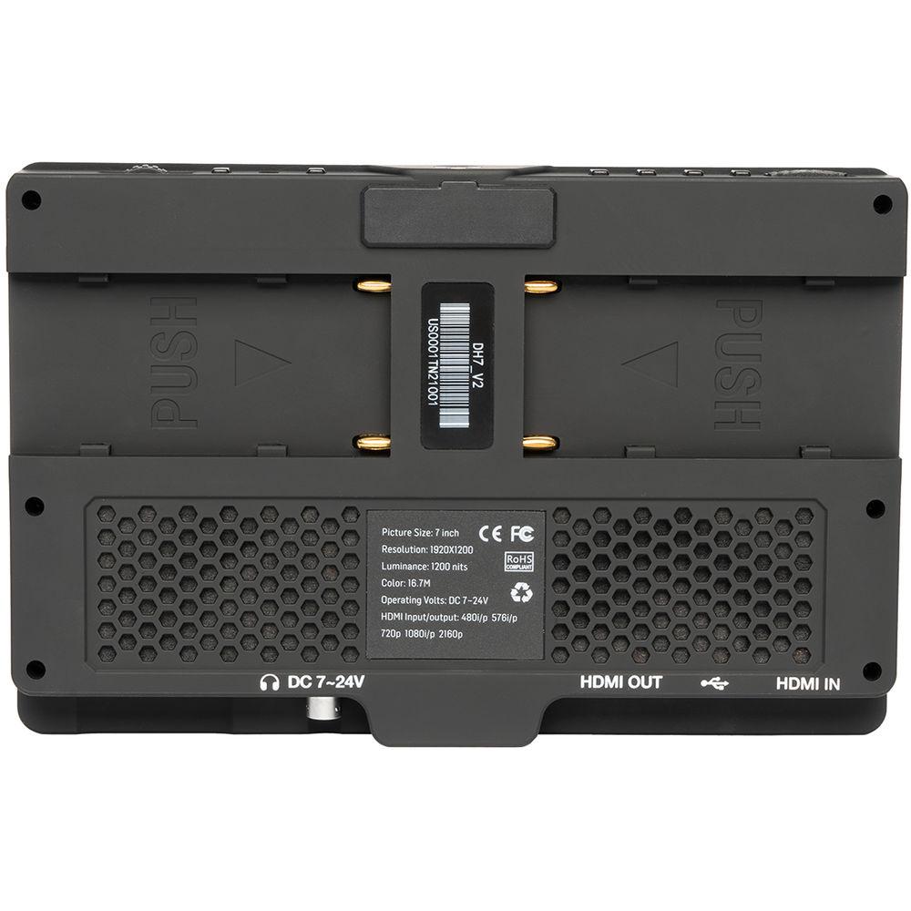 ikan Delta 7" High Bright On-Camera 4K Monitor with 3D LUTs Deluxe Kit