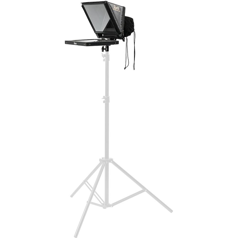 ikan PT1200-LS 12" Portable Light Stand Teleprompter