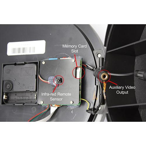 KJB Security Products Xtreme Life 2160P Wall Clock Hidden Camera DVR