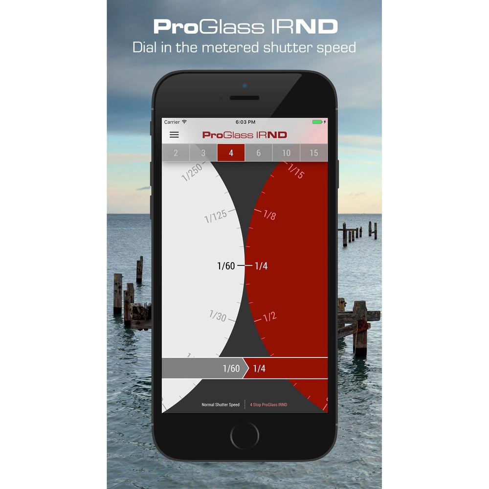 LEE Filters 75 x 90mm Seven5 ProGlass IRND 0.6 Filter