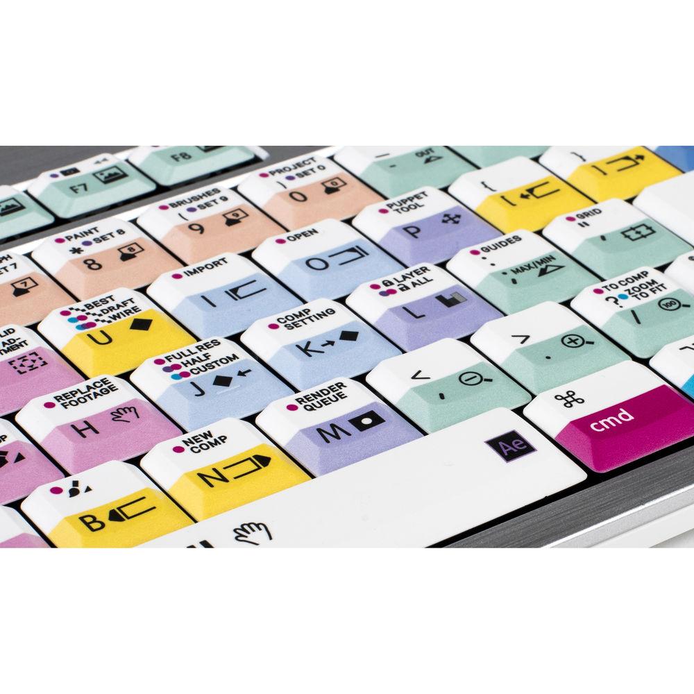 LogicKeyboard ALBA Adobe After Effects CC Keyboard for Mac