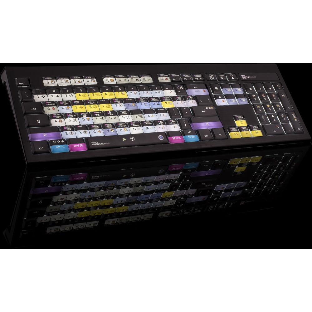 LogicKeyboard Cinema 4D Mac Backlit ASTRA Keyboard
