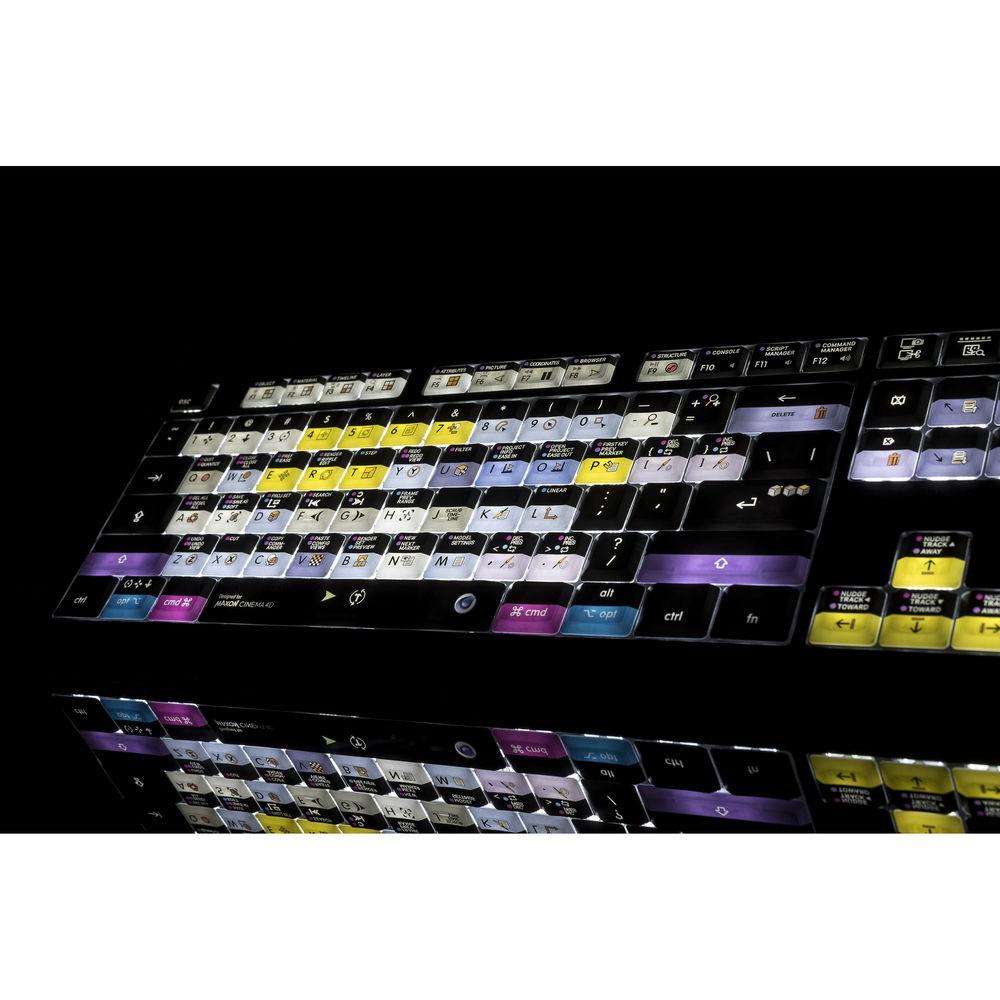 LogicKeyboard Cinema 4D Mac Backlit ASTRA Keyboard