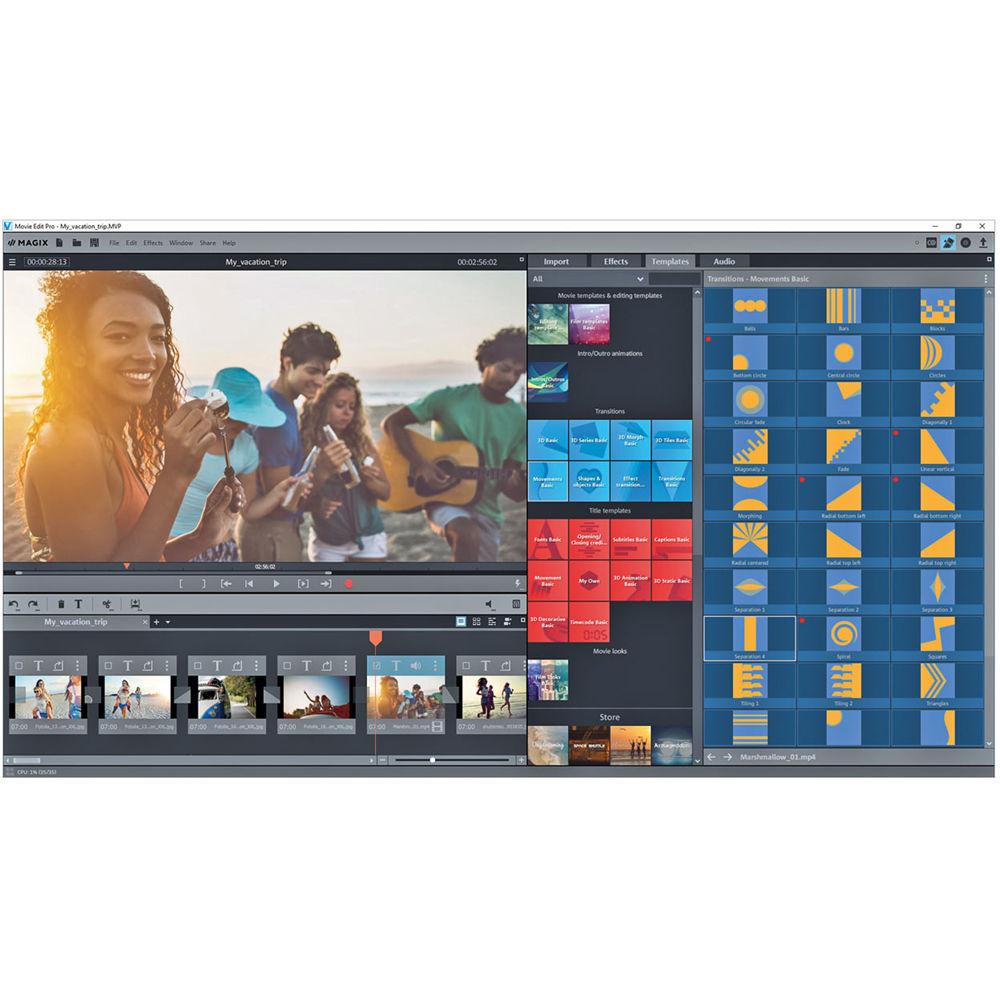 MAGIX Entertainment Movie Edit Pro 2019