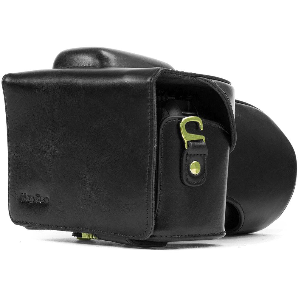 MegaGear Ever Ready PU Leather Case for Nikon D5300 with 18-55, 18-135, or 18-200mm VR Lens