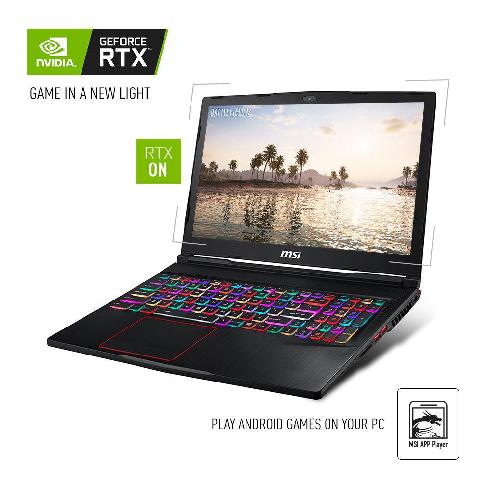 MSI 15.6" GE63 Raider RGB Gaming Laptop