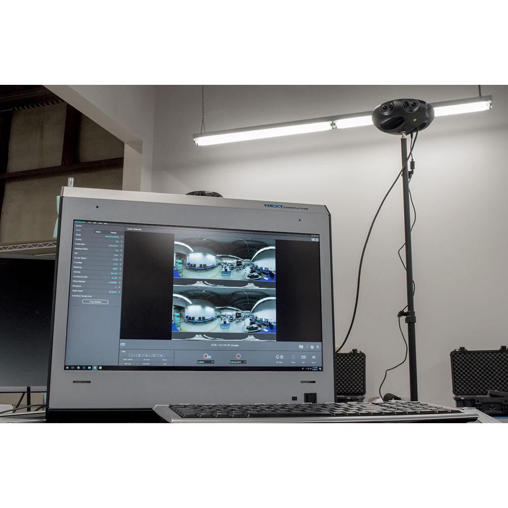NextComputing Radius Live Mobile Live Streaming Workstation for Samsung 360 Round