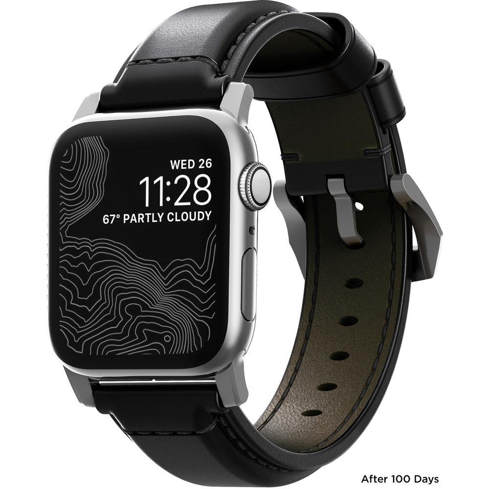 Nomad Shell Cordovan Limited Edition Leather Watch Strap for 42mm 44mm Apple Watch