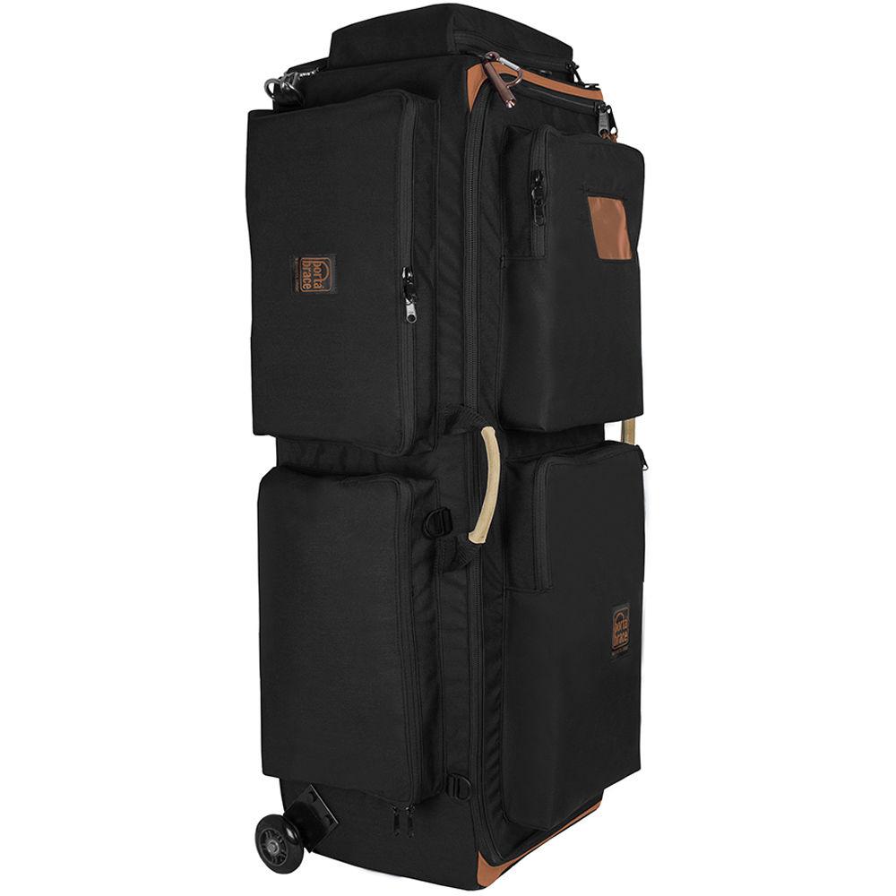Porta Brace Production Case with Dividers & Off-Road Removable Wheels