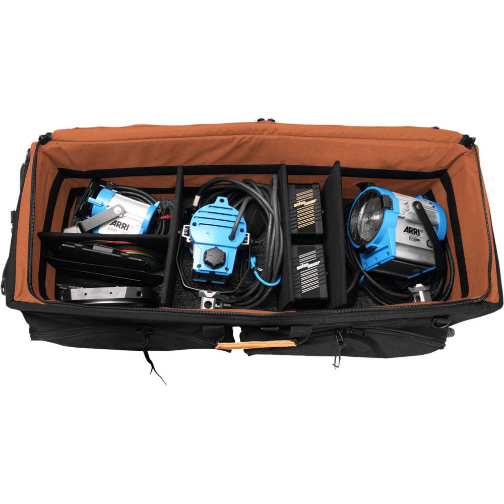 Porta Brace Production Case with Dividers & Off-Road Removable Wheels