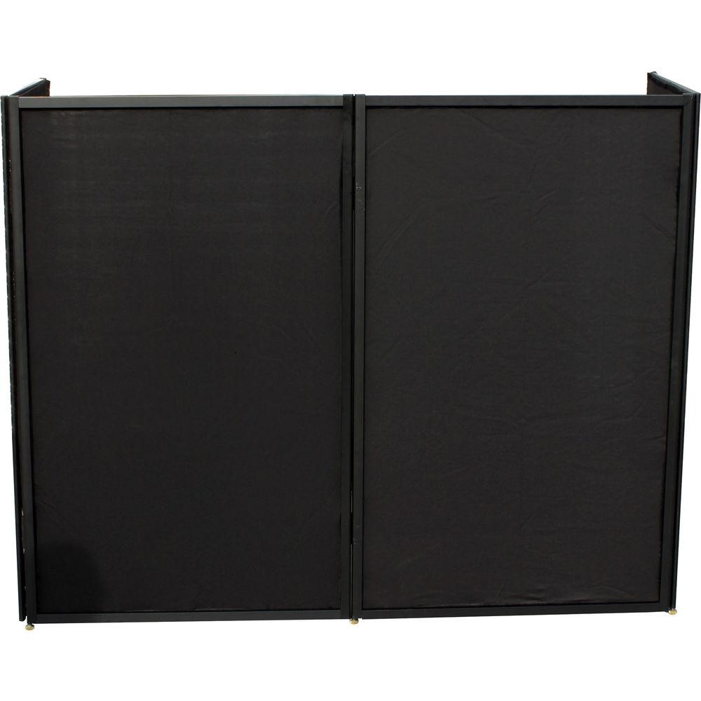 ProX XF-5X3048B 5-Panel Pro DJ Facade with Black Trim