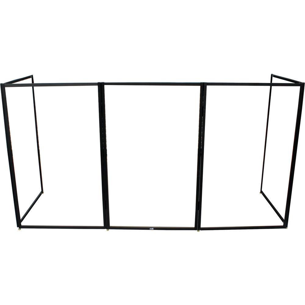 ProX XF-5X3048B 5-Panel Pro DJ Facade with Black Trim