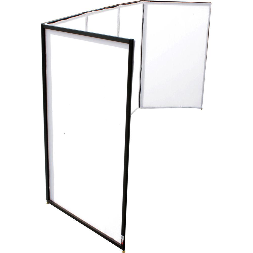 ProX XF-5X3048B 5-Panel Pro DJ Facade with Black Trim