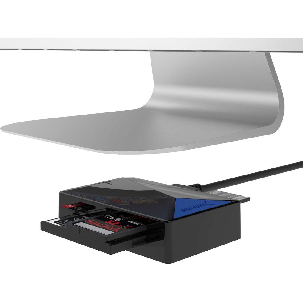 Sabrent 4-Slot USB 3.0 Memory Card Reader