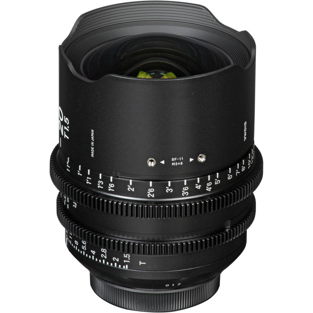 Sigma 20mm T1.5 Fully Luminous FF High-Speed Prime