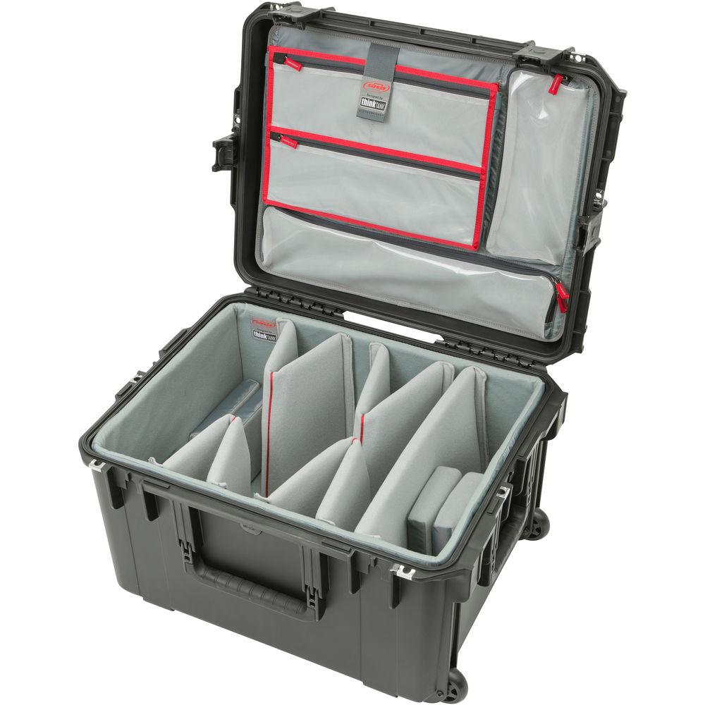 SKB iSeries 2217-12 Case with Think Tank Video Dividers & Lid Organizer