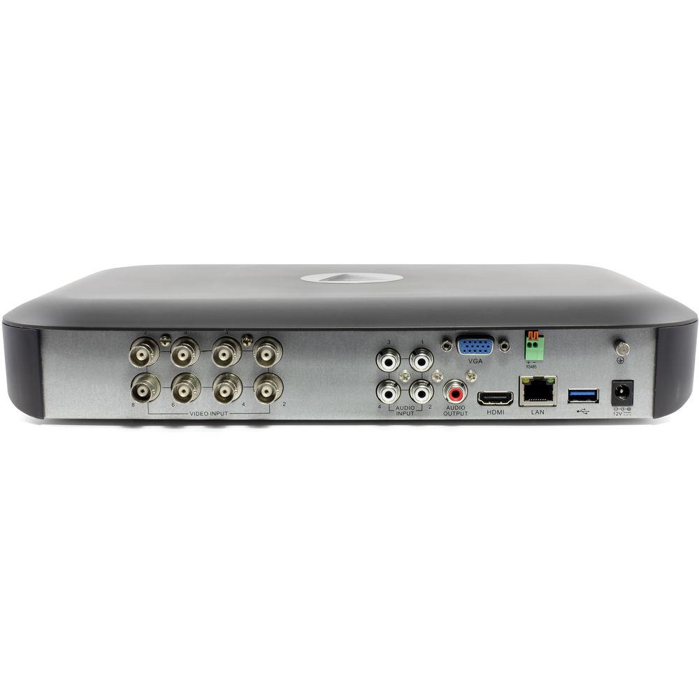 Swann Pro Series 8-Channel 5MP DVR with 2TB HDD and 4 5MP Outdoor Bullet Cameras