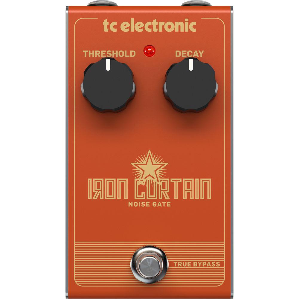 TC Electronic IRON CURTAIN Noise Gate Pedal for Electric Guitar