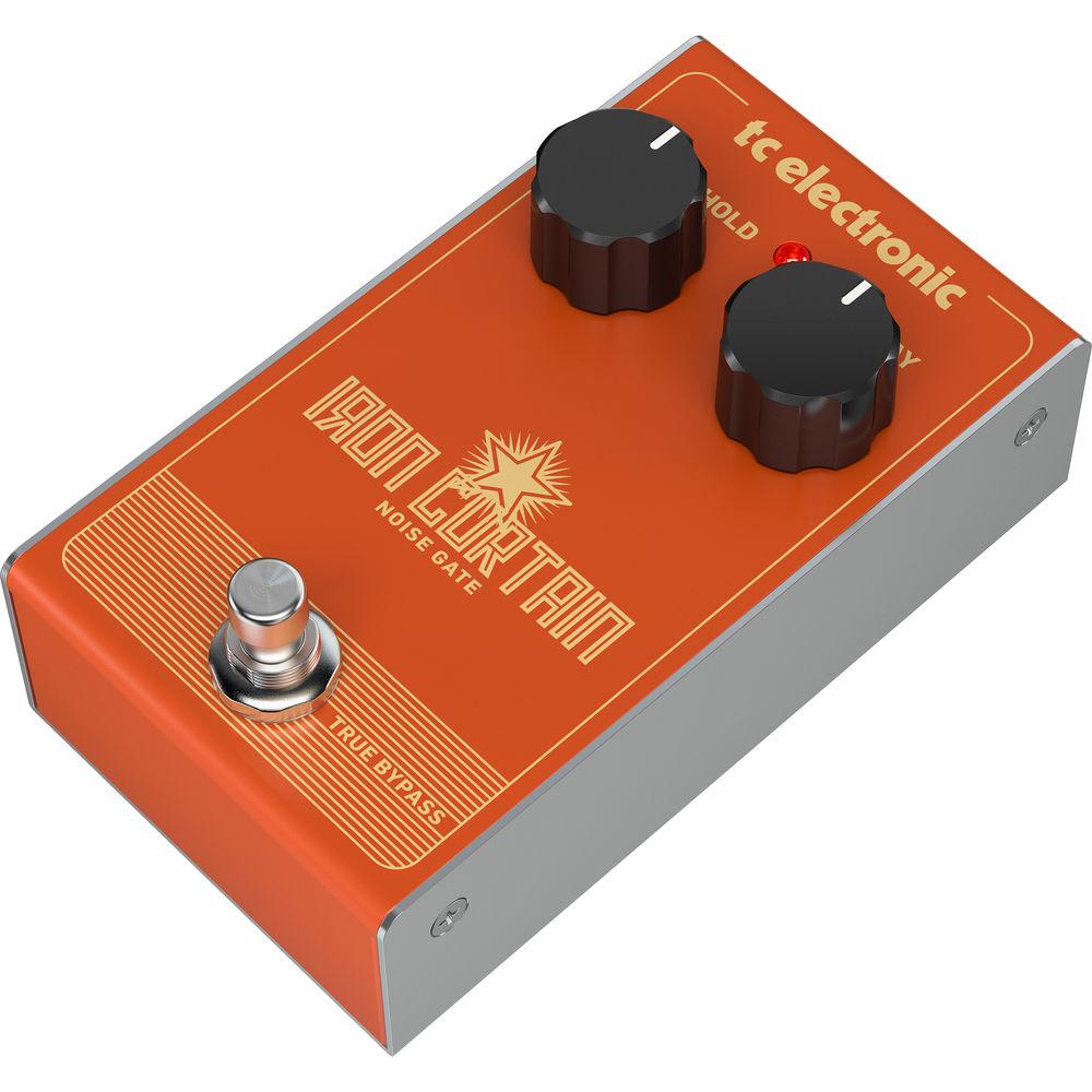 TC Electronic IRON CURTAIN Noise Gate Pedal for Electric Guitar