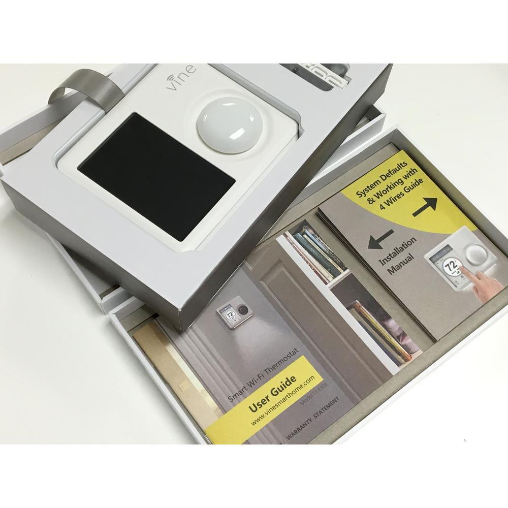 Vine TJ-610 Wi-Fi Touchscreen Thermostat