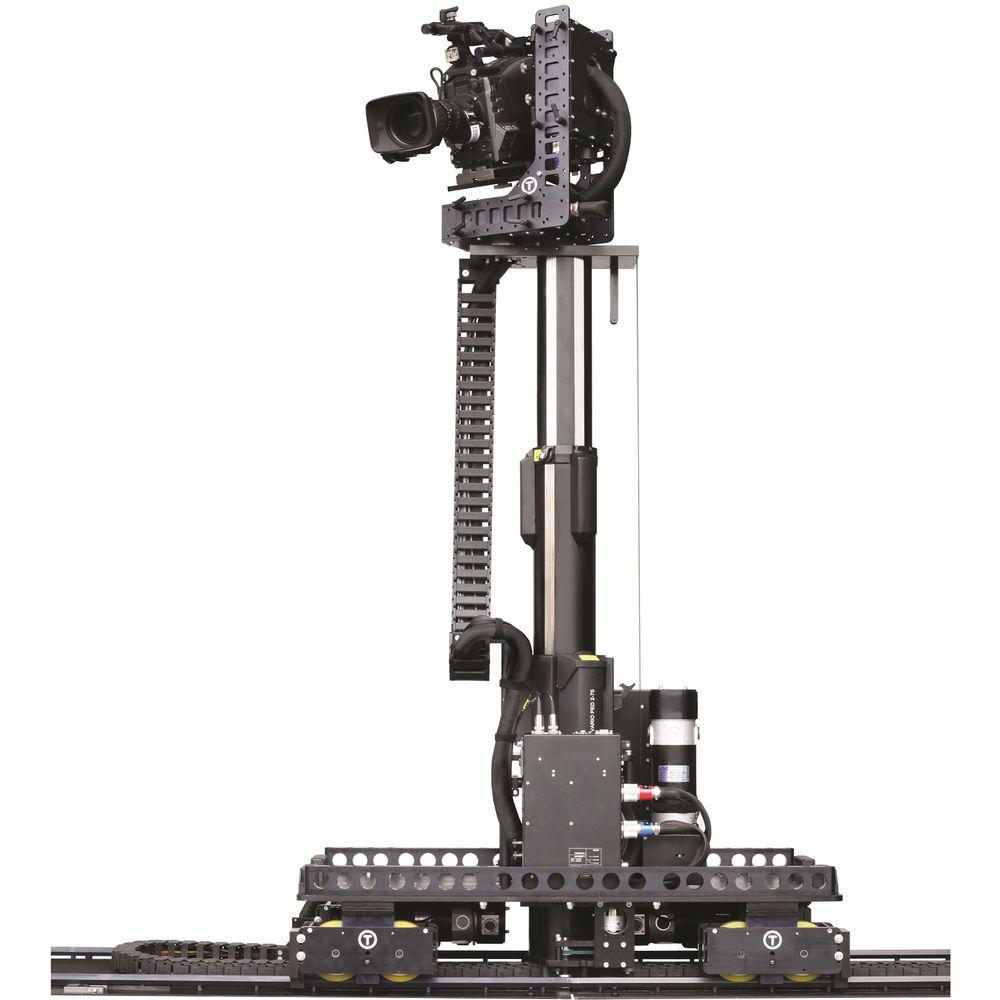 Vinten Hexagon Track Dolly and Motorized Column with Robotic Head