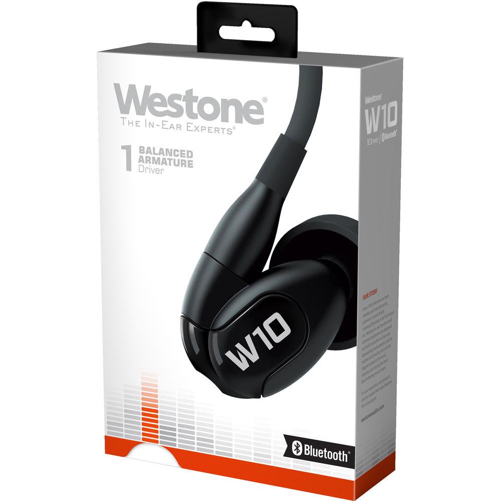 Westone W10 Gen 2 Single-Driver True-Fit Earphones with MMCX and Bluetooth Cables