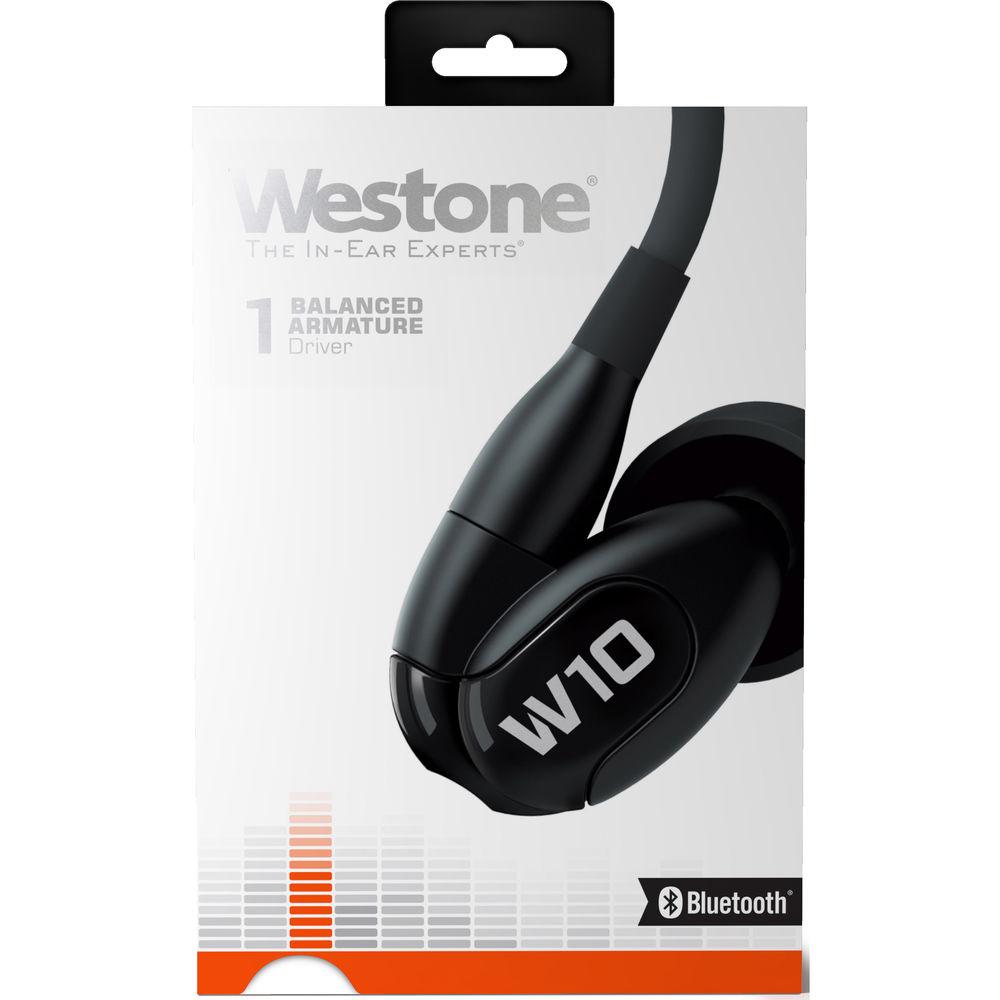 Westone W10 Gen 2 Single-Driver True-Fit Earphones with MMCX and Bluetooth Cables