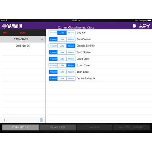 Yamaha iPad Wireless Control Kit for LC4 Musical Instrument Lab