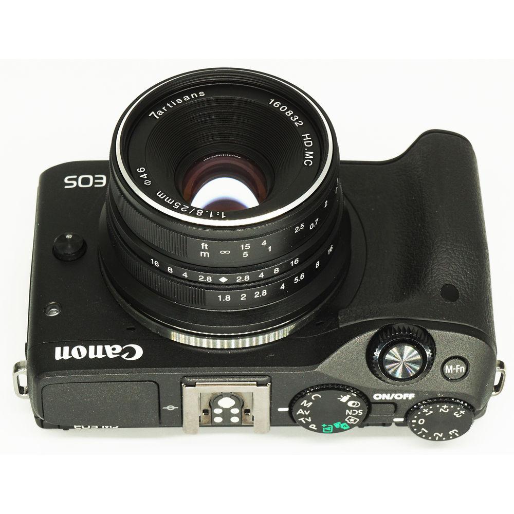 7artisans Photoelectric 25mm f 1.8 Lens for Canon EF-M
