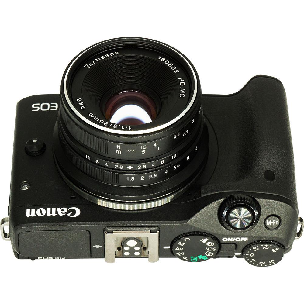 7artisans Photoelectric 25mm f 1.8 Lens for Canon EF-M