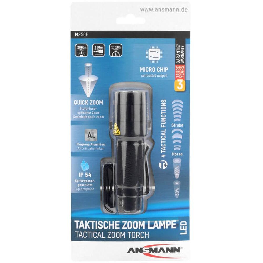 Ansmann M250F Tactical LED Flashlight