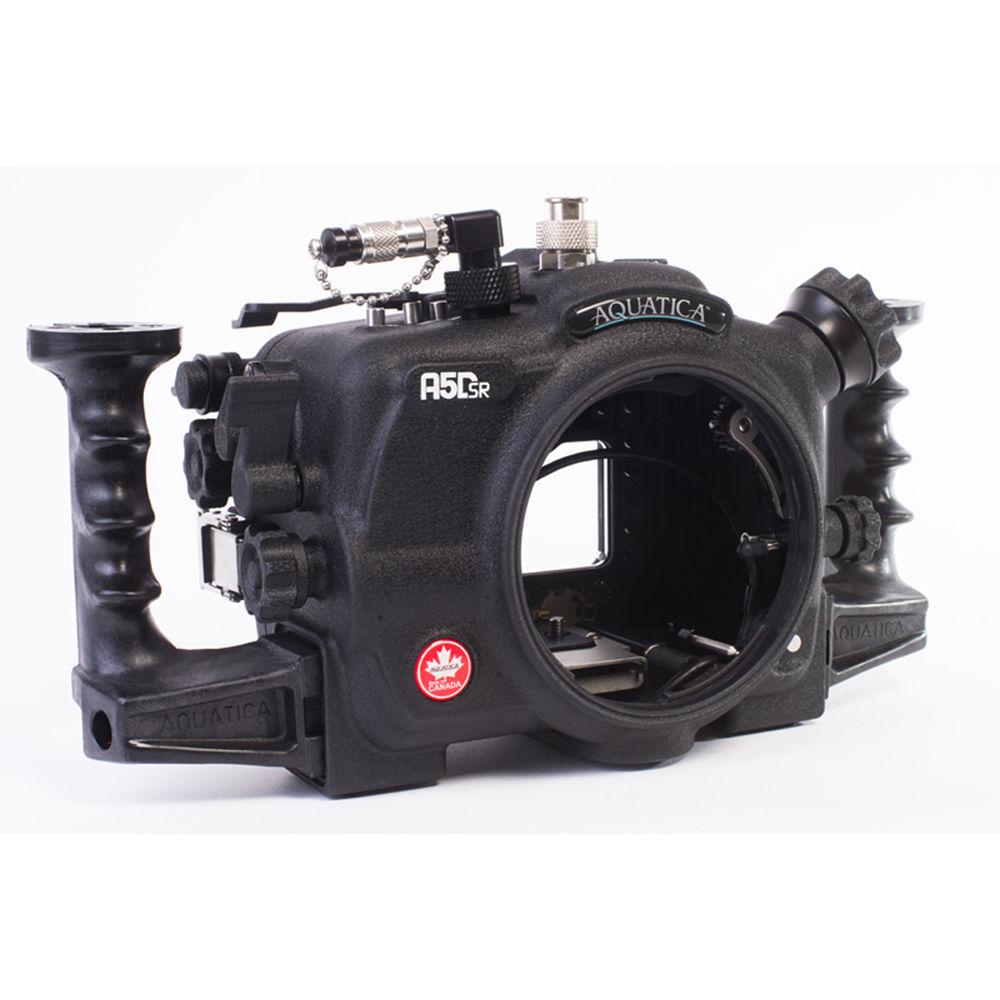 Aquatica A5DSR Pro Underwater Housing for Canon 5Ds, 5Dsr, or 5D Mk III and Vacuum Check System