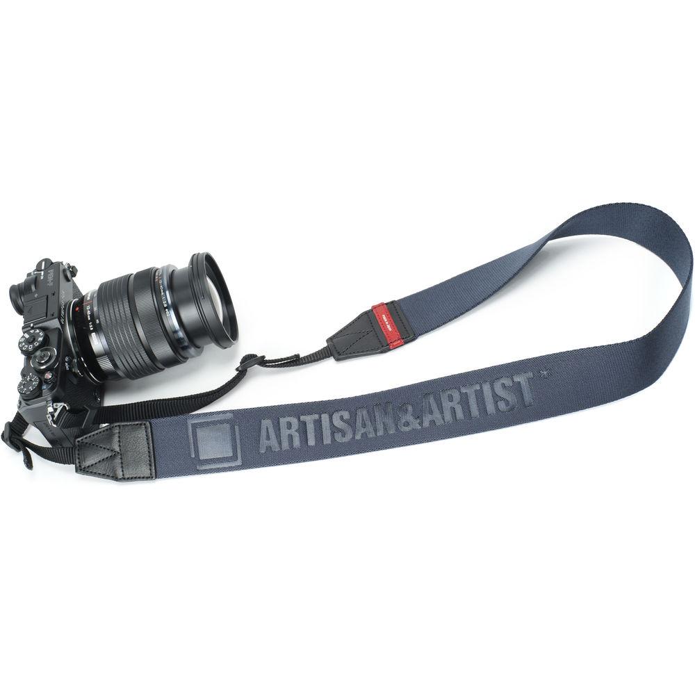 Artisan & Artist Acam-130 Nylon Camera Strap navy 