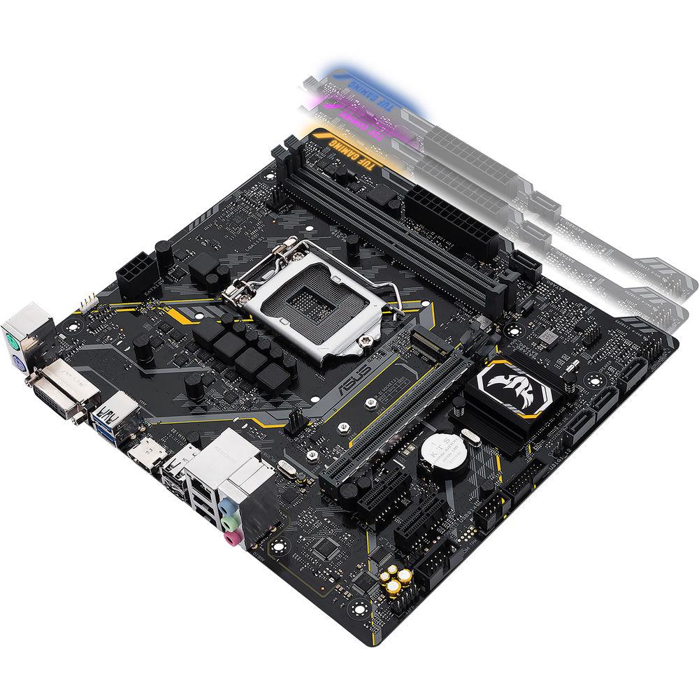 ASUS TUF H310M-Plus Gaming LGA 1151 Micro-ATX Motherboard