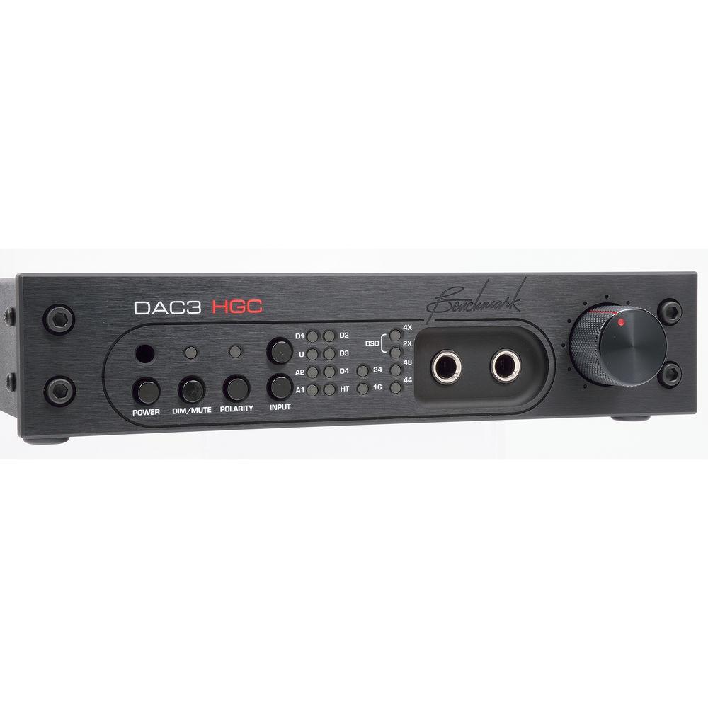 Benchmark DAC3-HGC Reference DAC and Stereo Preamp with HPA2 Headphone Amplifier