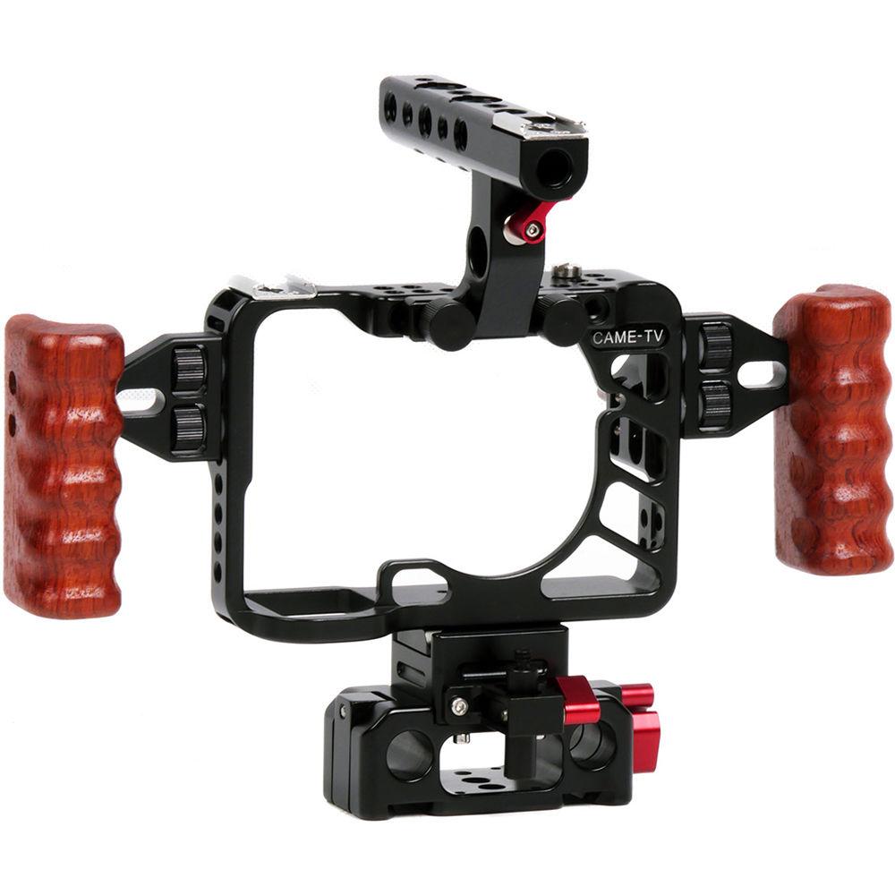 CAME-TV Left and Right Wooden Handles for Select Cages