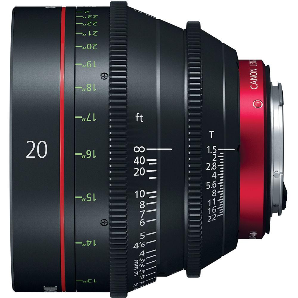 Canon CN-E 20mm T1.5 L F Cinema Prime Lens