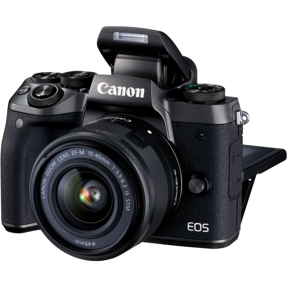 Canon EOS M5 Mirrorless Digital Camera with 15-45mm Lens