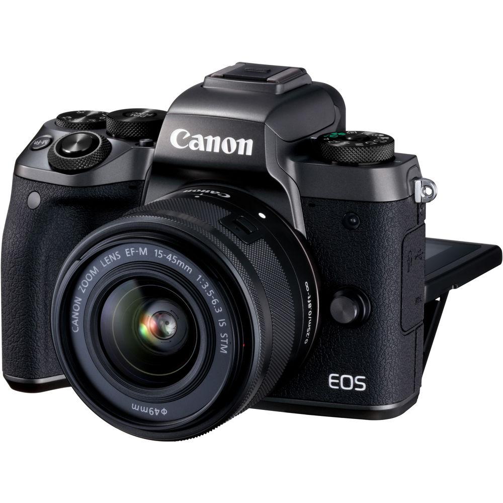 Canon EOS M5 Mirrorless Digital Camera with 15-45mm Lens