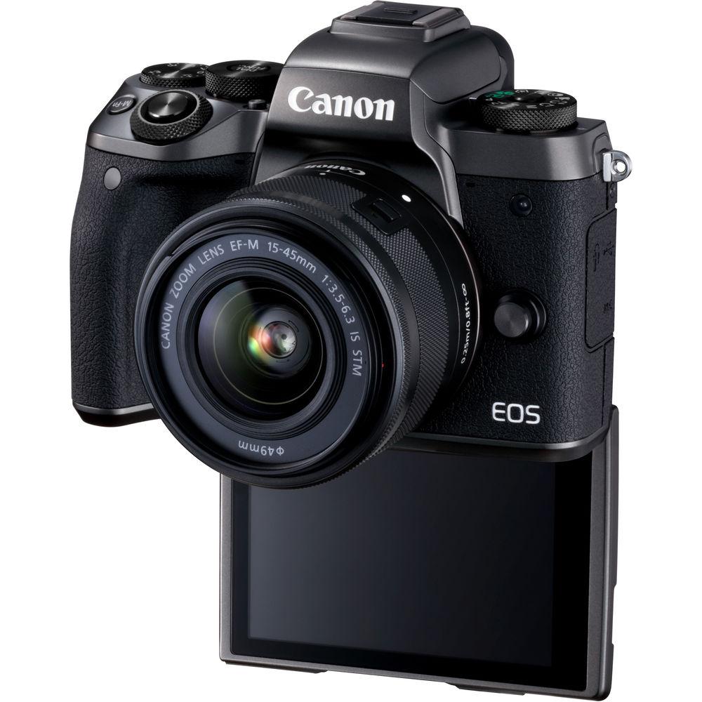 Canon EOS M5 Mirrorless Digital Camera with 15-45mm Lens