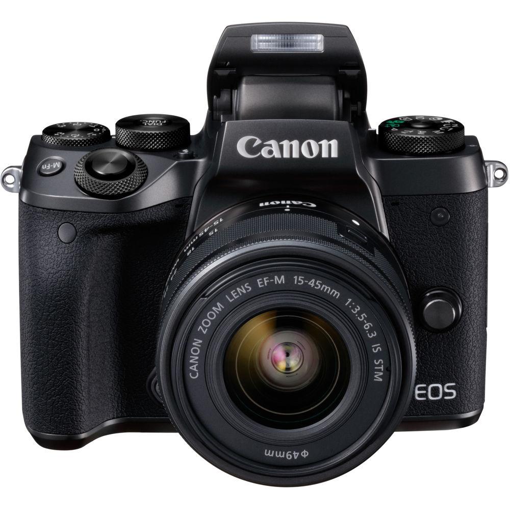 Canon EOS M5 Mirrorless Digital Camera with 15-45mm Lens