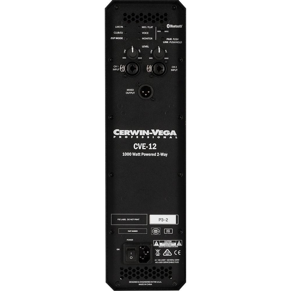 Cerwin-Vega CVE Series 12" Powered Loudspeaker