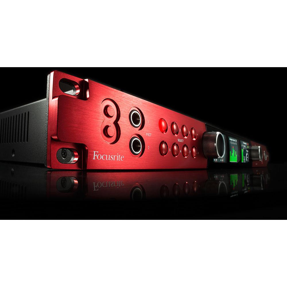 Focusrite Red 8Pre Audio Interface with Thunderbolt 2, Pro Tools & Dante Connectivity