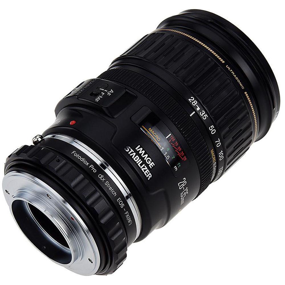 FotodioX Canon EF EF-S Lens to Fujifilm X-Mount DLX Stretch Adapter