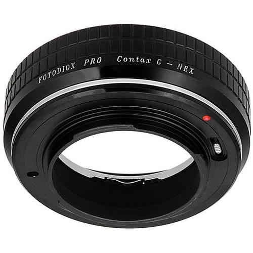 FotodioX Pro Mount Adapter for Contax G Lens to Sony E-Mount Camera
