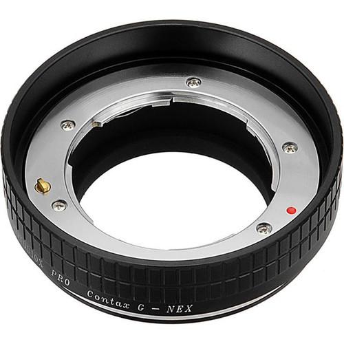 FotodioX Pro Mount Adapter for Contax G Lens to Sony E-Mount Camera