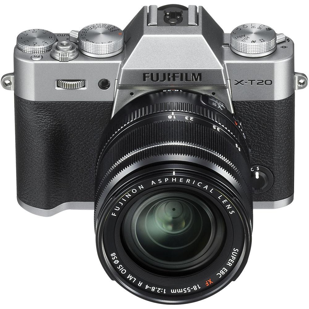 FUJIFILM X-T20 Mirrorless Digital Camera with 18-55mm Lens